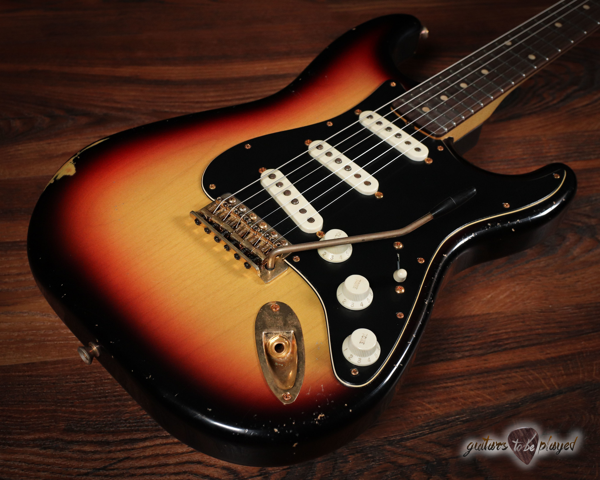 Mario Martin Guitars Alder S-Style w/ Arcane 61 PUs – 3-Tone Burst