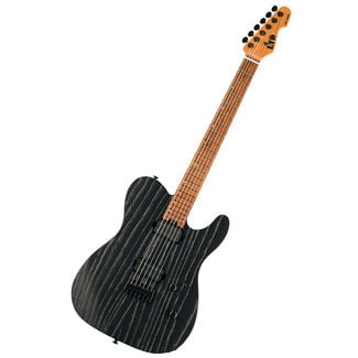 ESP LTD ESP LTD TE-1000 Swamp Ash Guitar w/ Roasted Maple Neck – Black Blast