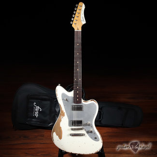 Fano Fano JM6 Oltre Lollar Imperial Humbucker Guitar w/ Gigbag – Olympic White