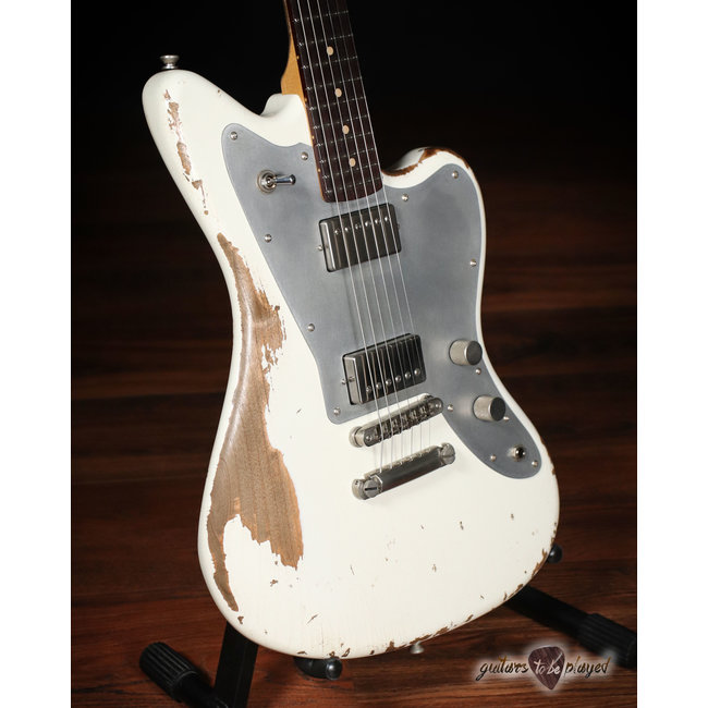 Fano JM6 Oltre Lollar Imperial Humbucker Guitar w/ Gigbag – Olympic White