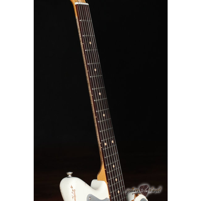 Fano JM6 Oltre Lollar Imperial Humbucker Guitar w/ Gigbag – Olympic White