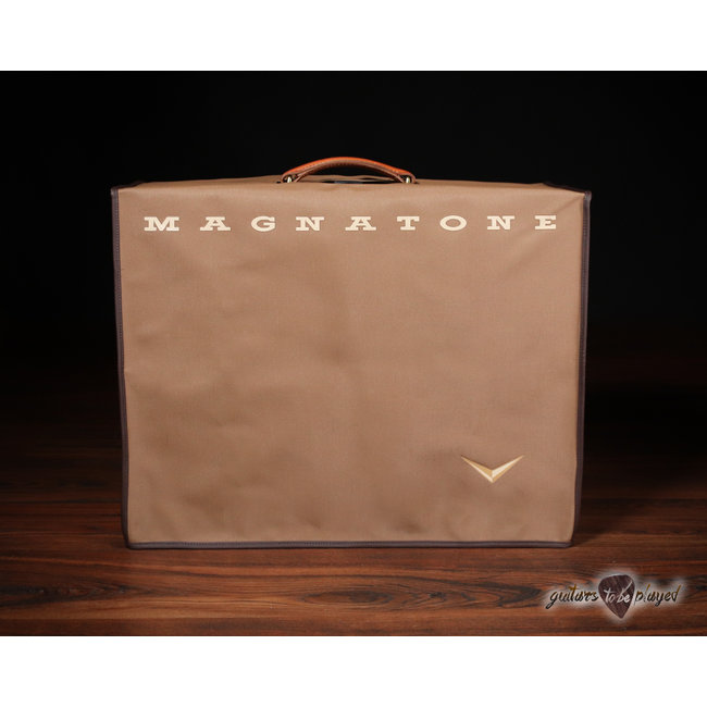 Magnatone Panoramic Stereo 12+12W Vibrato 2x10” Combo Amp – Dark Green