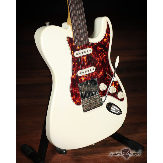 Mario Martin Guitars Honcho Swamp Ash Body w/ Spitfire Pickguard – Olympic White