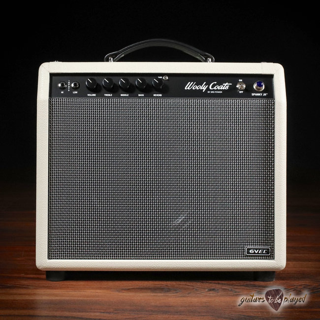 3rd Power Wooly Coats Spanky Jr. 6VEL 5W 1x10" Combo Amp - Ivory w/ Silver Grill
