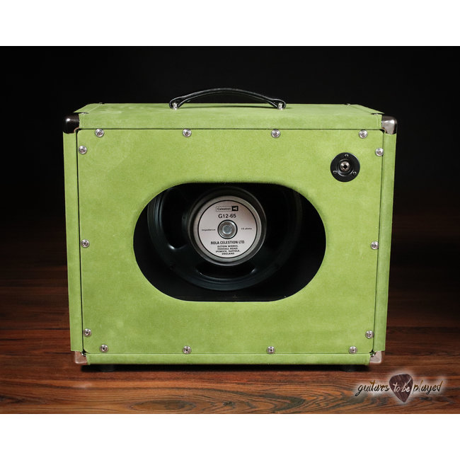 Amplified Nation Bombshell Overdrive 22W Head & 112 Cab – Angry Phrogg Suede