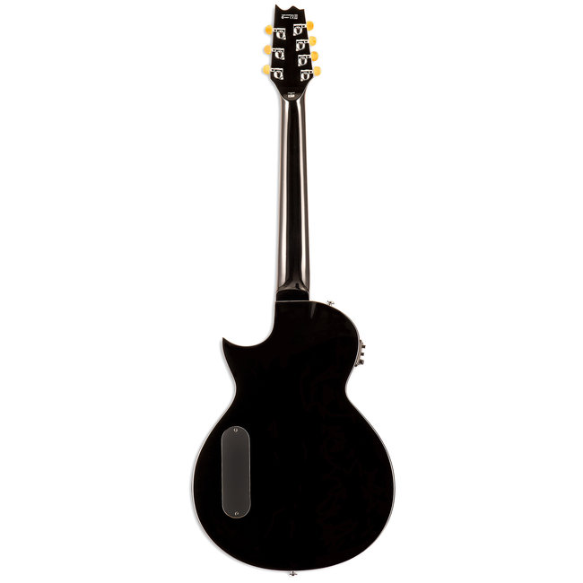 ESP LTD TL-7 Thinline 7-String Acoustic/Electric Guitar - Black