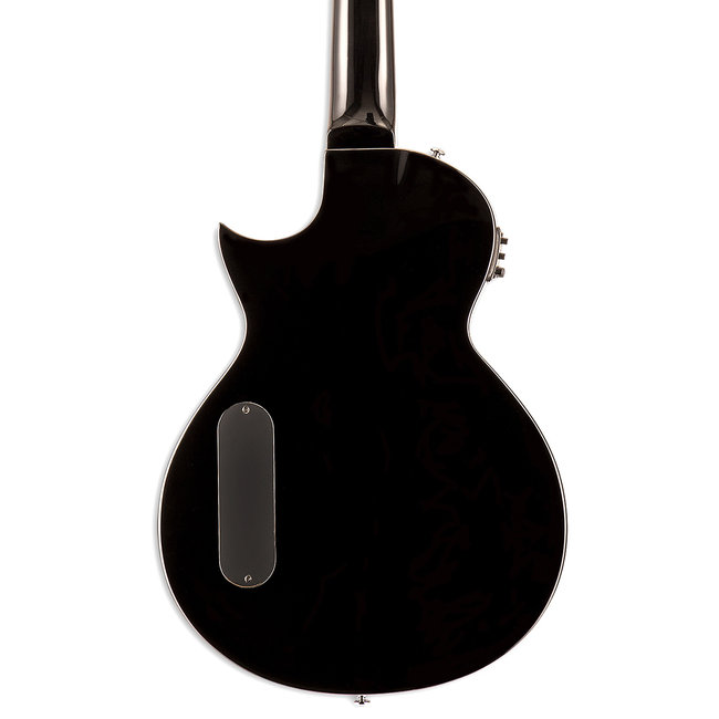 ESP LTD TL-7 Thinline 7-String Acoustic/Electric Guitar - Black