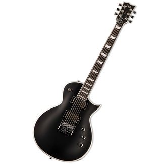 ESP LTD ESP LTD Deluxe EC-1000 EverTune BB Bold Binding EMG Guitar – Black Satin