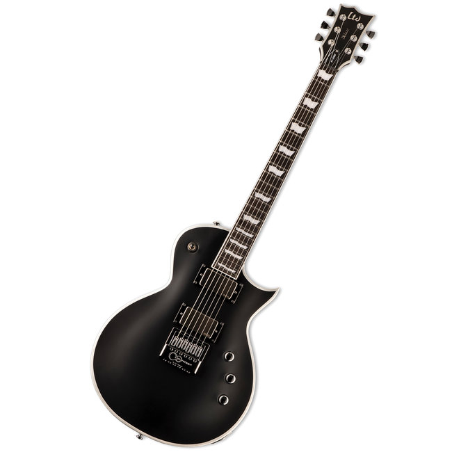 Esp Ltd Deluxe Ec 1000 Evertune Bold Binding Guitar Black Sat Guitars To Be Played