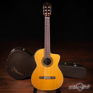 Takamine Takamine TC132SC Cedar Top Cutaway Acoustic/Electric Nylon String Guitar w/ Case