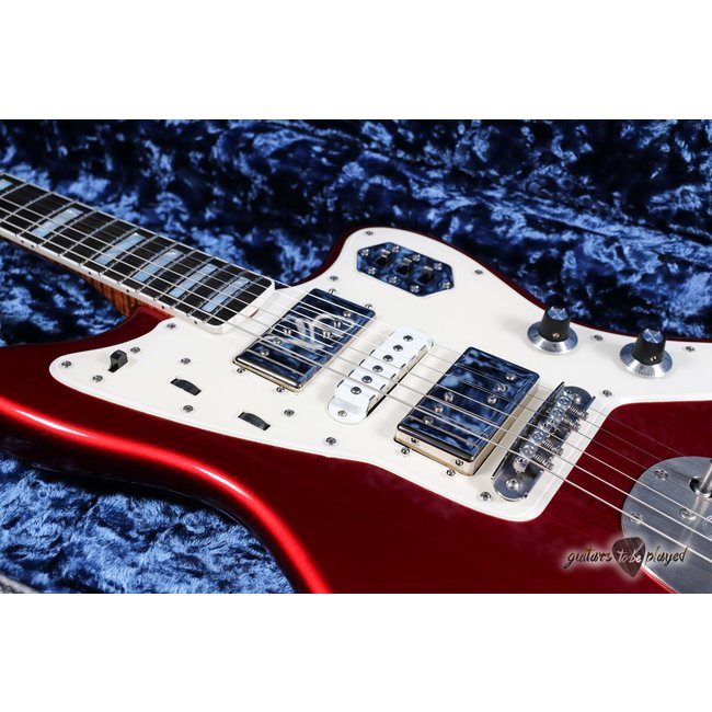 Shelton GalaxyFlite Super III w/ Roasted Flame Maple & Fralins – Candy Apple Red