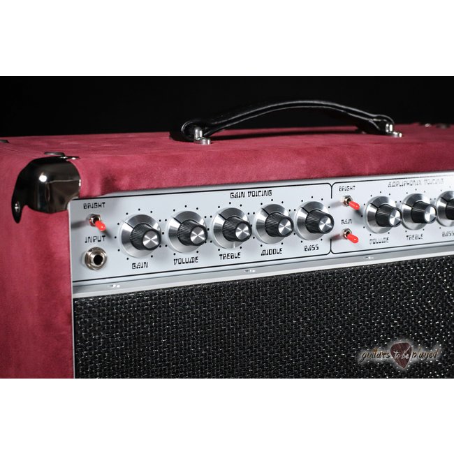 Amplified Nation Ampliphonix & Gain 50W Head & 112 Cab – Maroon Suede