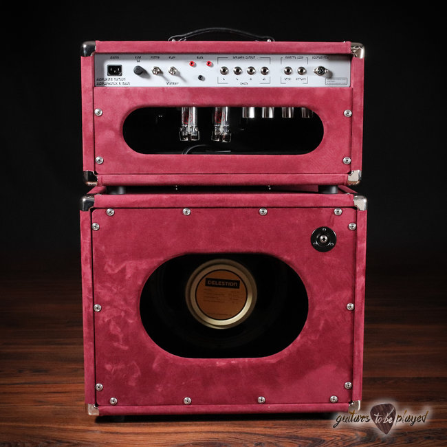 Amplified Nation Ampliphonix & Gain 50W Head & 112 Cab – Maroon Suede