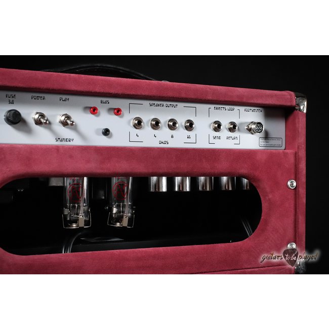 Amplified Nation Ampliphonix & Gain 50W Head & 112 Cab – Maroon Suede