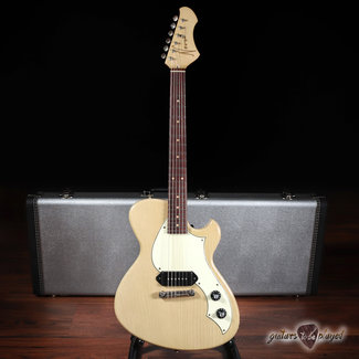 Novo 2022 Novo Solus M1 Fralin P-90 Guitar w/ G&G Hard Case - Blonde