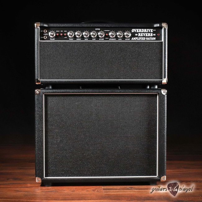 Amplified Nation Overdrive Reverb 50W Head & 112 Oversized Cab – Black
