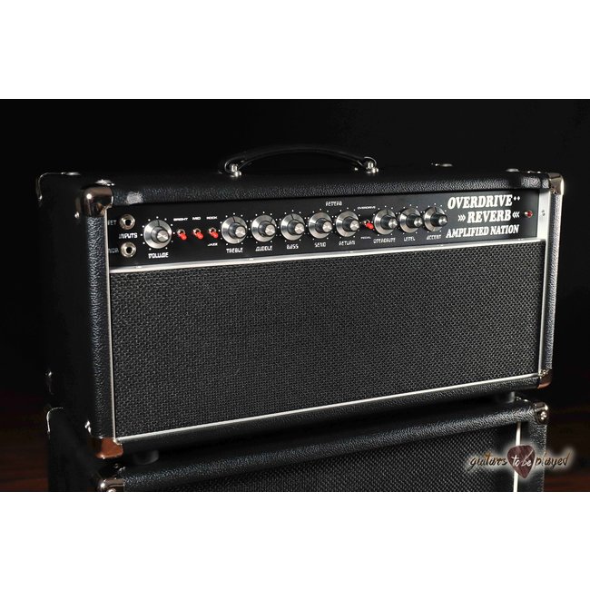 Amplified Nation Overdrive Reverb 50W Head & 112 Oversized Cab – Black