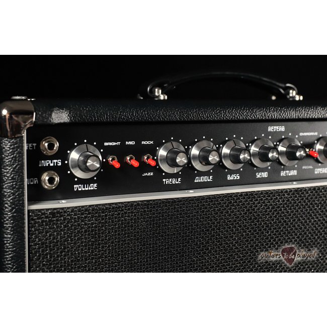 Amplified Nation Overdrive Reverb 50W Head & 112 Oversized Cab – Black