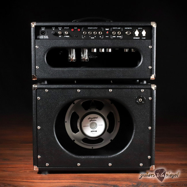 Amplified Nation Overdrive Reverb 50W Head & 112 Oversized Cab – Black