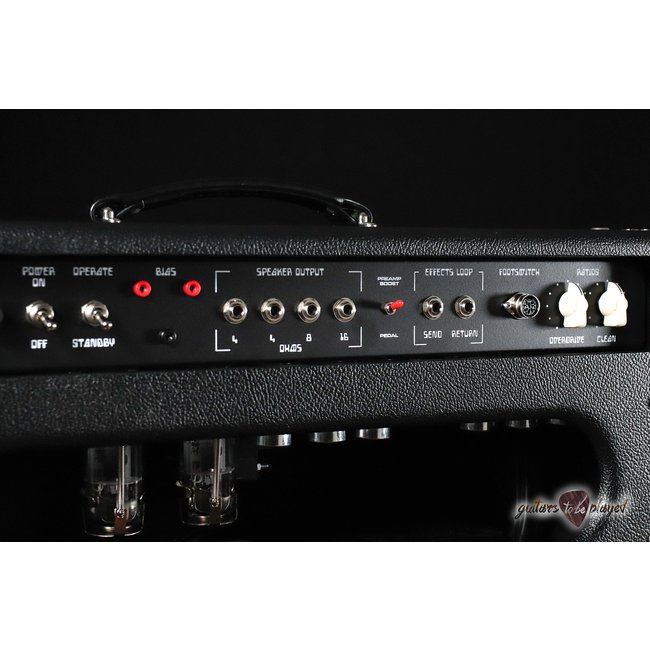 Amplified Nation Overdrive Reverb 50W Head & 112 Oversized Cab – Black