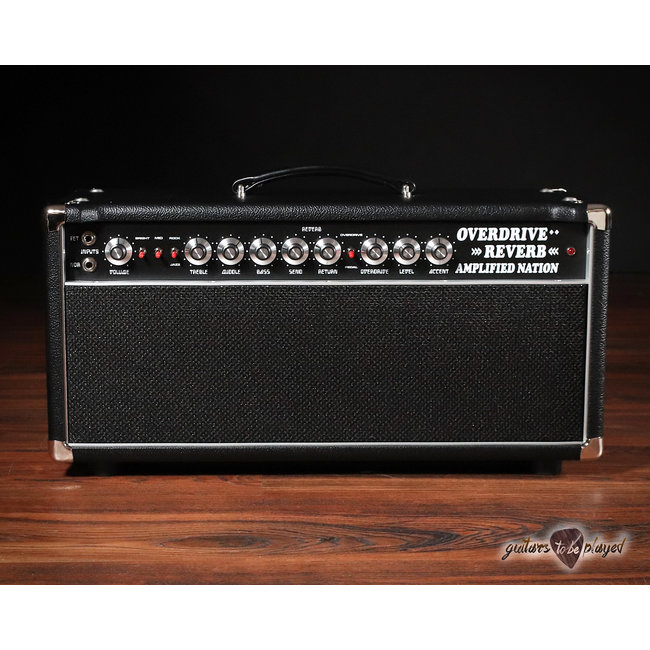 Amplified Nation Overdrive Reverb 50W Head & 112 Oversized Cab – Black
