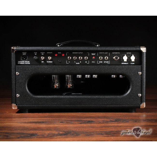 Amplified Nation Overdrive Reverb 50W Head & 112 Oversized Cab – Black
