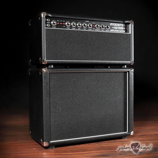 Amplified Nation Overdrive Reverb 50W Head & 112 Oversized Cab – Black