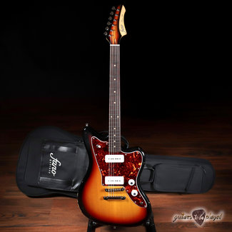 Fano Guitars Fano JM6 Oltre P-90 Electric Guitar w/ Gigbag – 3-Tone Sunburst