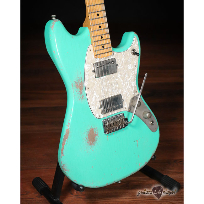 Fano MG6 Oltre Maple Fretboard Humbucker Guitar w/ Gigbag – Seafoam Green