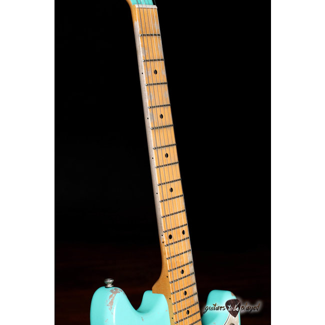 Fano MG6 Oltre Maple Fretboard Humbucker Guitar w/ Gigbag – Seafoam Green