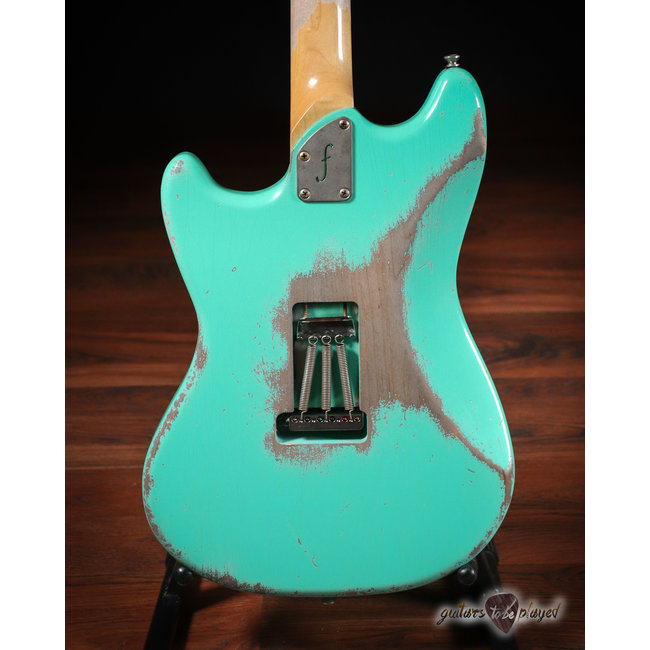 Fano MG6 Oltre Maple Fretboard Humbucker Guitar w/ Gigbag – Seafoam Green