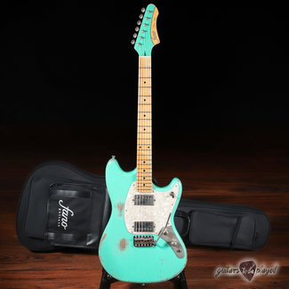 Fano Guitars Fano MG6 Oltre Maple Fretboard Humbucker Guitar w/ Gigbag – Seafoam Green