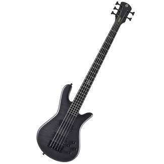 Spector Spector NS PULSE II 5 String Quilt Maple/Swamp Ash EMG Bass – Black Stain Matte