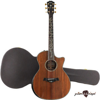Taylor PS14ce LTD Sinker Redwood/Macassar Ebony Guitar & Case – Shaded Edgeburst