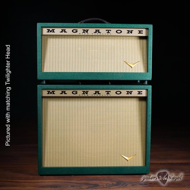 Magnatone T-112 Traditional Collection 1x12” 8-ohm 75W Ext Cab – Dark Green*