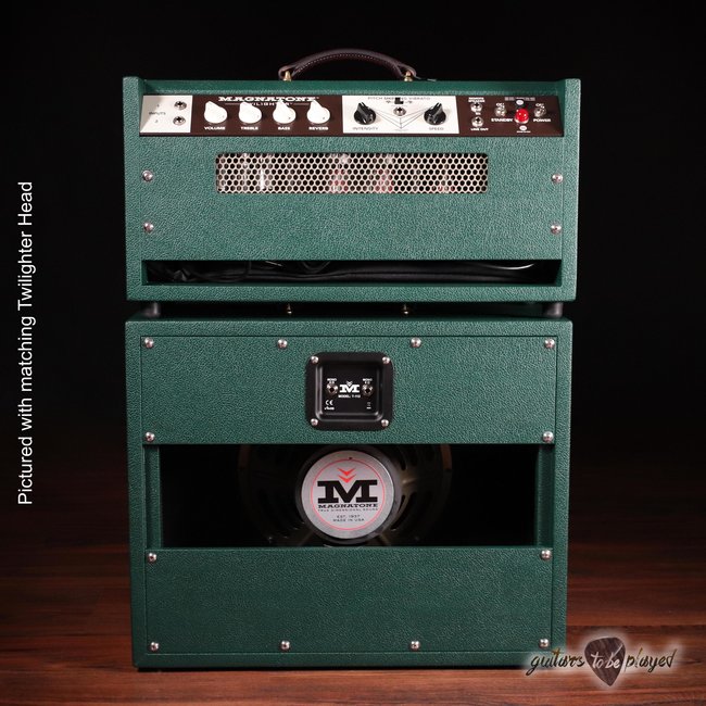 Magnatone T-112 Traditional Collection 1x12” 8-ohm 75W Ext Cab – Dark Green*