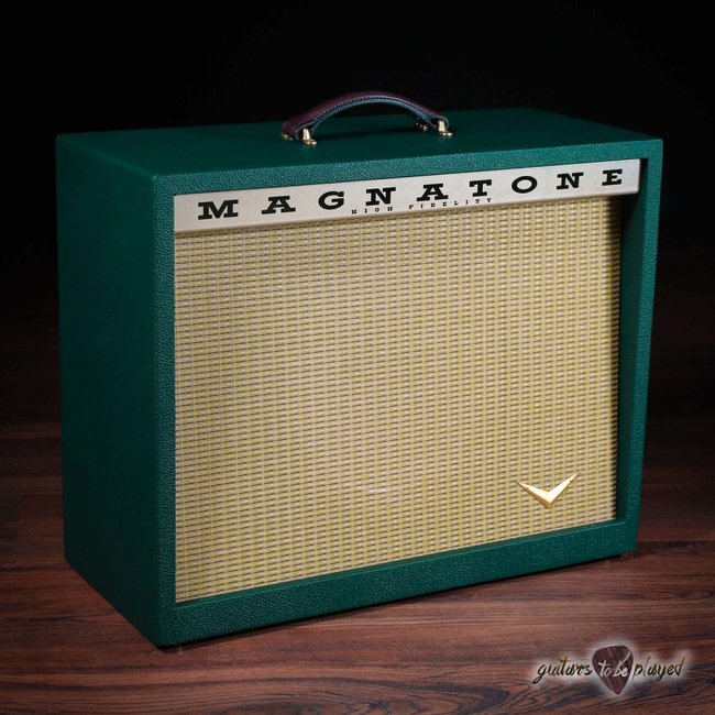 Magnatone T-112 Traditional Collection 1x12” 8-ohm 75W Ext Cab – Dark Green*