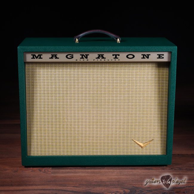 Magnatone Twilighter 22W Reverb/Vibrato Head & 1x12” Extension Cab – Dark Green*