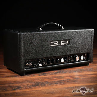 3rd Power Amplification 3rd Power Kitchen Sink 6VEL 40W Hand-Wired Amp Head w/ Footswitch - Black