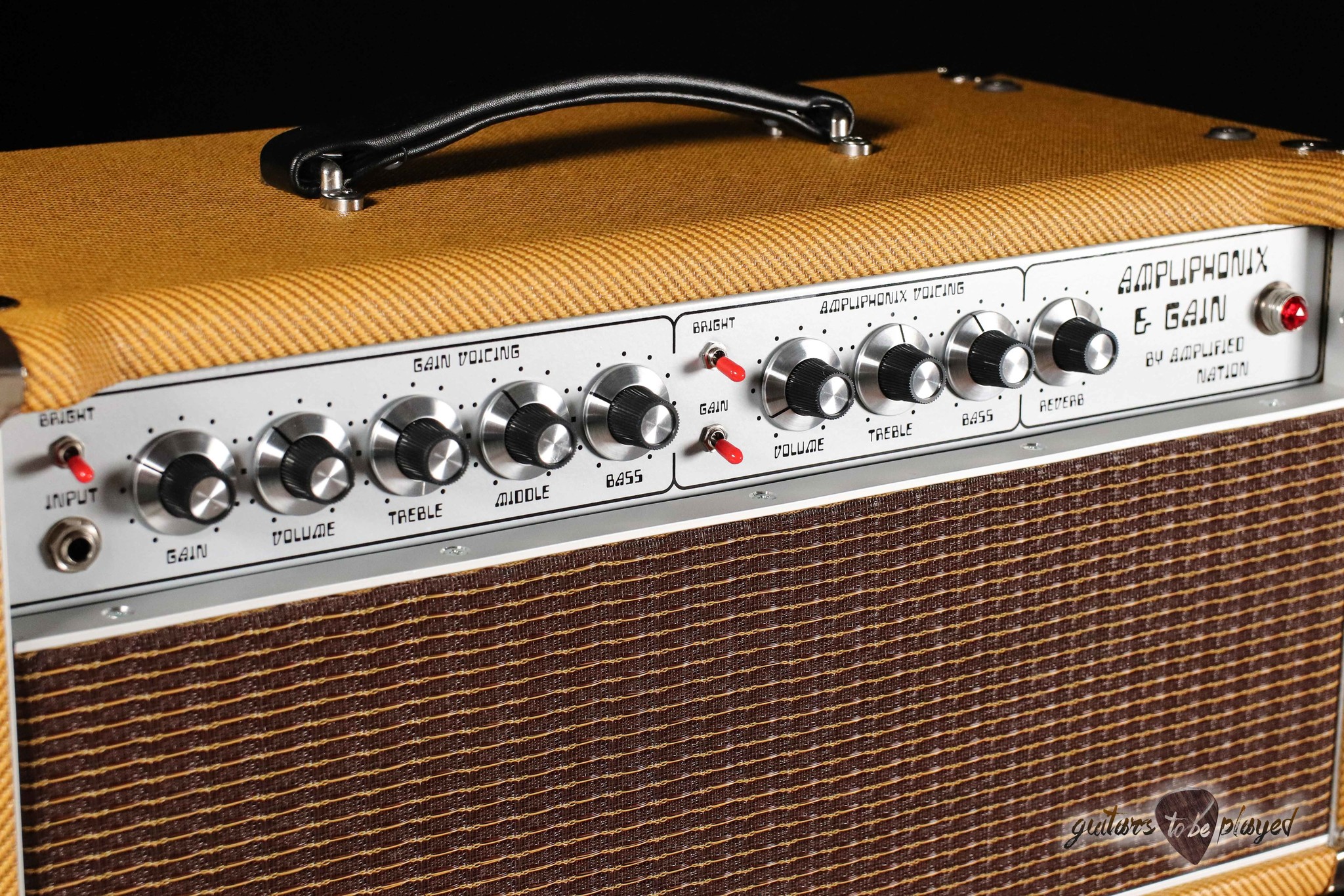 Amplified Nation Ampliphonix & Gain 50W Head & 112 Cab Tweed