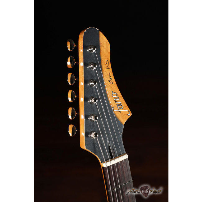 Fano MG6 Oltre Lollar Imperial Humbucker Guitar w/ Gigbag – Charcoal Frost