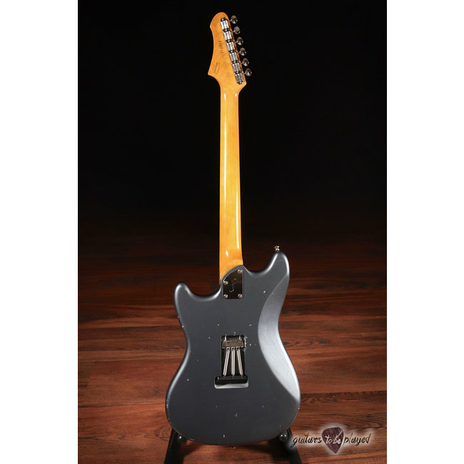 Fano MG6 Oltre Lollar Imperial Humbucker Guitar w/ Gigbag – Charcoal Frost