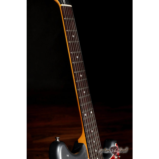 Fano MG6 Oltre Lollar Imperial Humbucker Guitar w/ Gigbag – Charcoal Frost