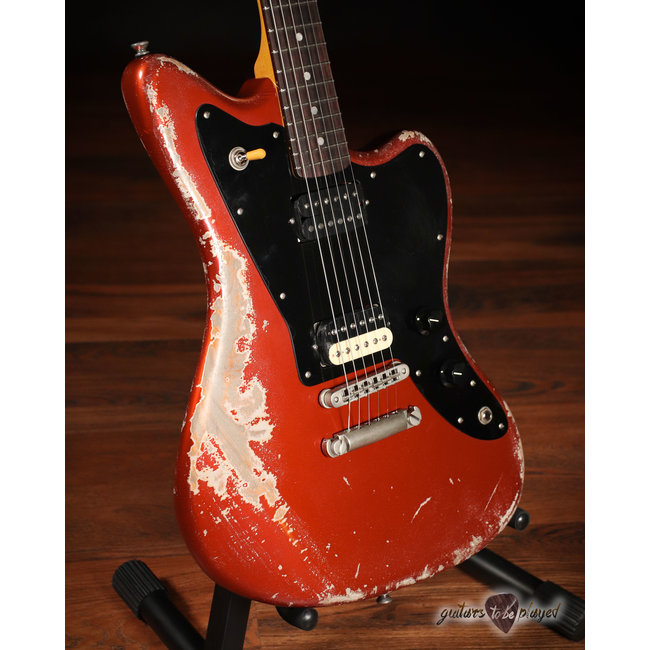 Fano JM6 Oltre Lollar Imperial Humbucker Guitar w/ Gigbag – Candy Apple Orange