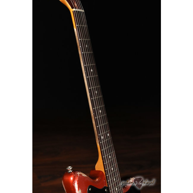 Fano JM6 Oltre Lollar Imperial Humbucker Guitar w/ Gigbag – Candy Apple Orange