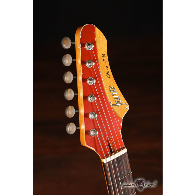 Fano JM6 Oltre Lollar Imperial Humbucker Guitar w/ Gigbag – Candy Apple Orange