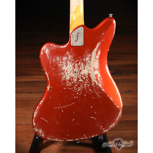 Fano JM6 Oltre Lollar Imperial Humbucker Guitar w/ Gigbag – Candy Apple Orange