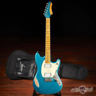 Fano Guitars Fano MG6 Oltre Fralin “Unbucker” Electric Guitar w/ Gigbag – Lake Placid Blue