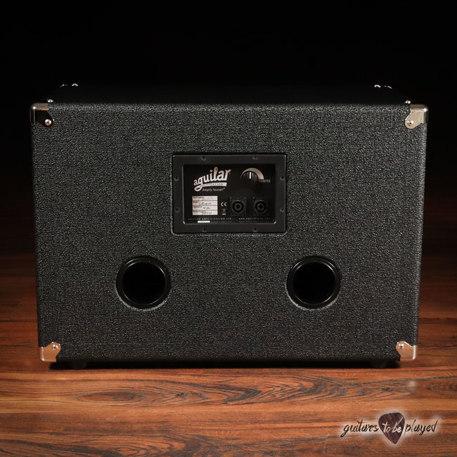 Aguilar DB 210 350W, 4 ohm Bass Cabinet w/ Tweeter (Made in USA) – Classic Black