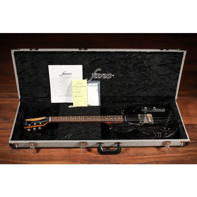 Fano SP6 Alt De Facto Swamp Ash Guitar w/ Lollar P-90 & Vintage T – Dog Hair